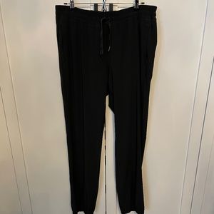 Lululemon Black Nylon Jogger